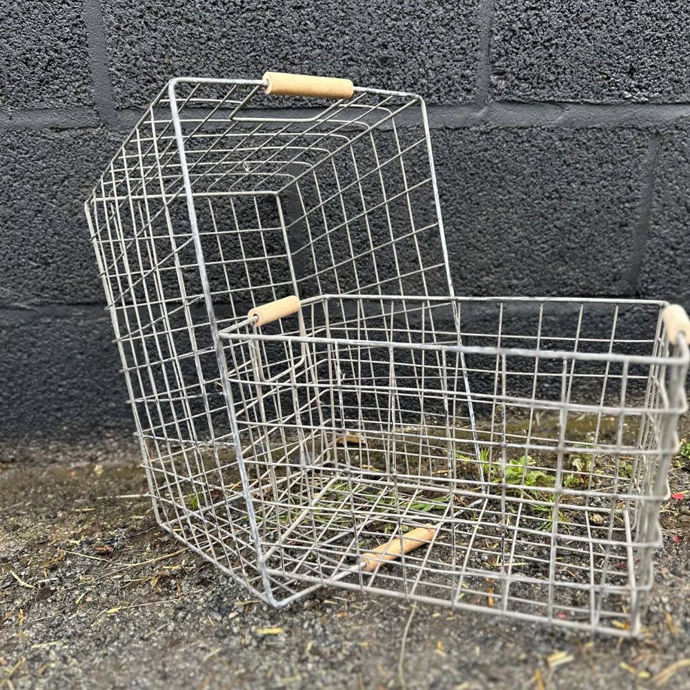 Metal Storage Baskets ~ Set of 2